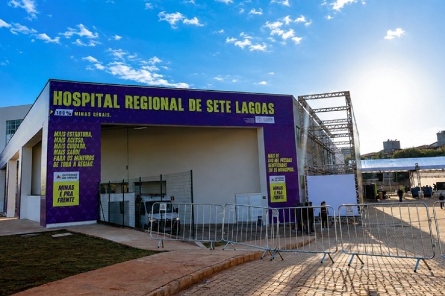 Obras do Hospital de Sete Lagoas concluídas 